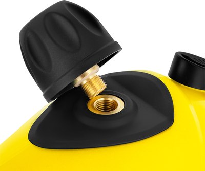 Пароочиститель Kitfort КТ-9138-3 (черный/желтый)