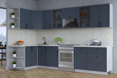 Готовая кухня Интерлиния Тренд 1.5x3.2 левая