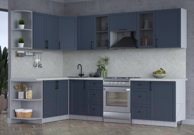 Готовая кухня Интерлиния Тренд 1.7x2.9 левая