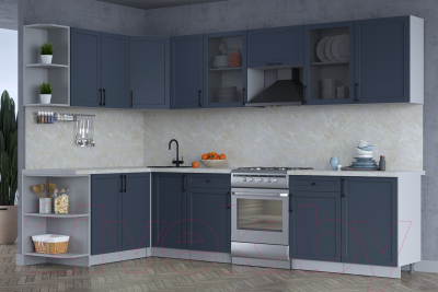 Готовая кухня Интерлиния Тренд 1.7x3.1 левая