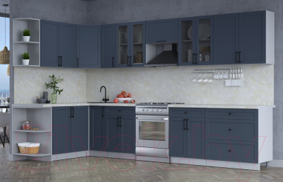 Готовая кухня Интерлиния Тренд 1.7x3.5 левая