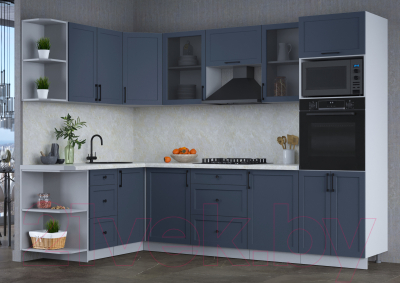 Готовая кухня Интерлиния Тренд 1.68x2.8 ВТ левая