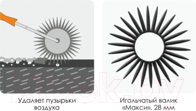 Валик для наливного пола Decor 111-8240