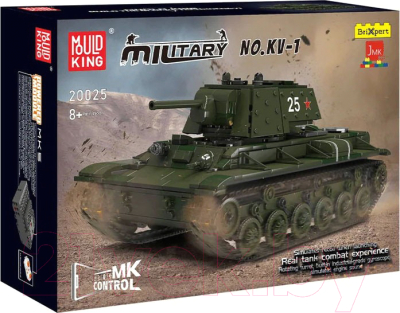 Конструктор Mould King Советский танк KV-1 / 20025 - фото