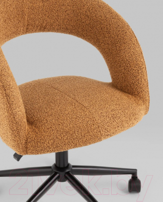 Кресло офисное Stool Group Mia / DR-1234-OF UF-995-07 (охра)