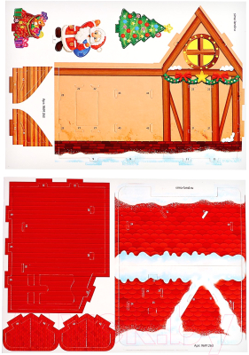 Конструктор Unicon Дом Деда Мороза / 9691263