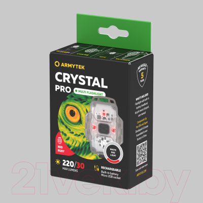Фонарь Armytek Crystal Pro / F07101Y