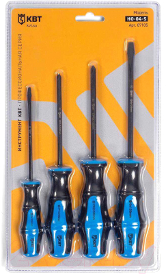 Набор отверток КВТ Мастер НО-04-S / 87105 - фото