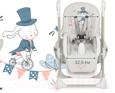 Стульчик для кормления Pituso Mimi / HC502-Rabbit