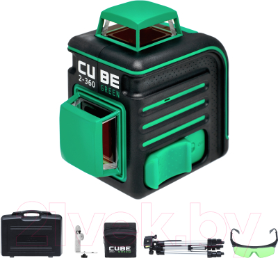 Лазерный нивелир ADA Instruments Cube 2-360 Green Ultimate Edition / A00471 - фото