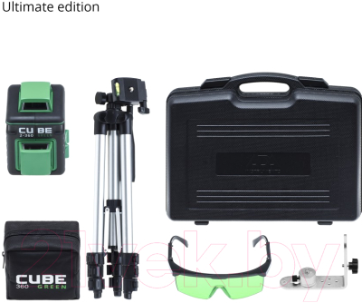 Лазерный нивелир ADA Instruments Cube 2-360 Green Ultimate Edition / A00471