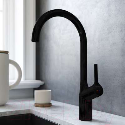 Смеситель AM.PM Spike F9S07022 (черный)