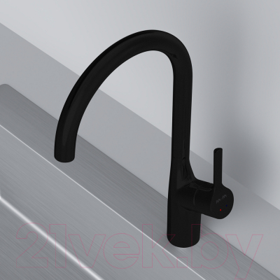 Смеситель AM.PM Spike F9S07022 (черный)