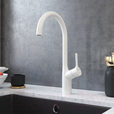 Смеситель AM.PM Spike F9S07033 (белый)