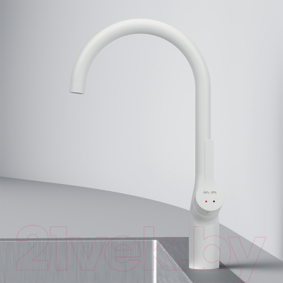 Смеситель AM.PM Spike F9S07033 (белый)