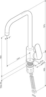 Смеситель AM.PM Like F8006022