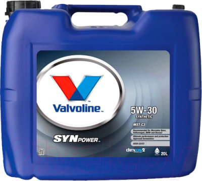 Моторное масло Valvoline SynPower MST C3 5W30 / 872601 - фото