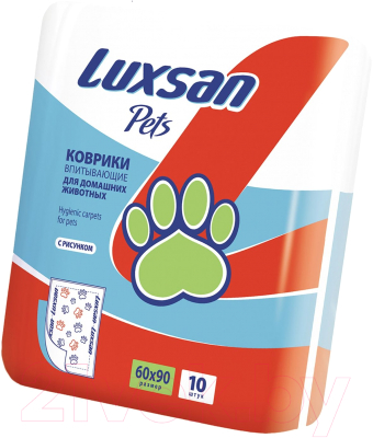 Одноразовая пеленка для животных Luxsan Pets Premium 60x90 - фото