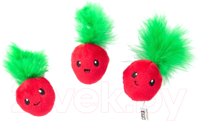 Набор игрушек для кошек Petstages Клубнички / 70394M - фото