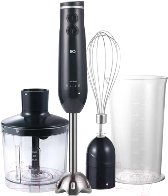 Блендер погружной BQ HB1031SS (черный) - фото