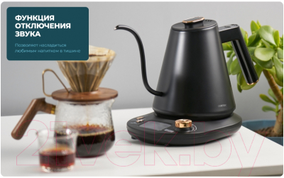 Электрочайник Centek CT-1005 (черный)