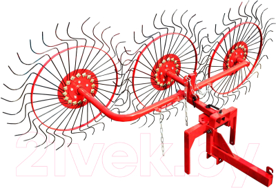 Грабли-сеноворошилки Целина 10379 - фото