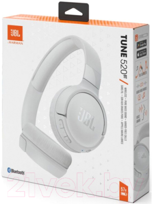 Беспроводные наушники JBL Tune 520BT / JBLT520BTWHT