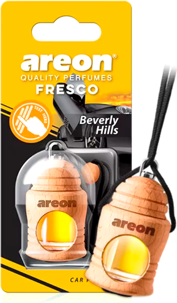 Ароматизатор автомобильный Areon Fresco Beverly Hills / ARE-FRN14 - фото
