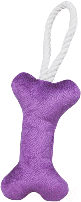 Игрушка для собак Mr. Kranch Косточка с канатом / MKR80252 - фото