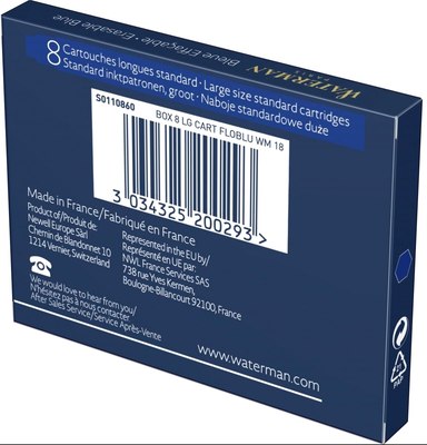 Чернила для перьевой ручки Waterman Standart / S0110860