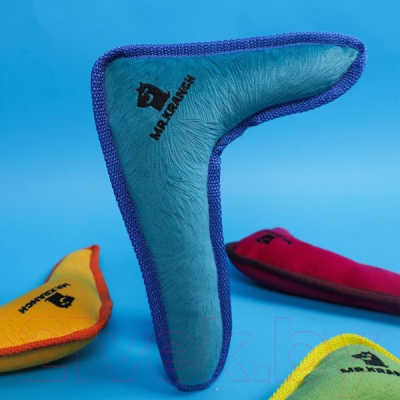 Игрушка для собак Mr. Kranch Бумеранг с пищалкой / MKR80239