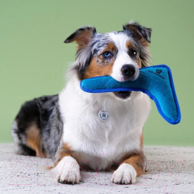 Игрушка для собак Mr. Kranch Бумеранг с пищалкой / MKR80239