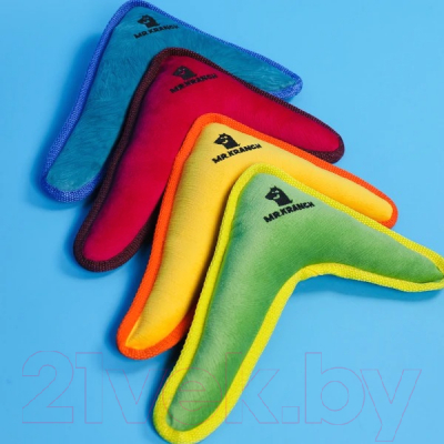 Игрушка для собак Mr. Kranch Бумеранг с пищалкой / MKR80239