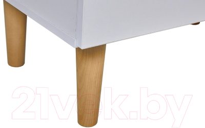 Шкаф Polini Kids Simple 3605 двухсекционный с ящиками / 0002752.163