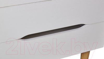 Шкаф Polini Kids Simple 3605 двухсекционный с ящиками / 0002752.163