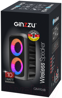 Портативная колонка Ginzzu GM-916B