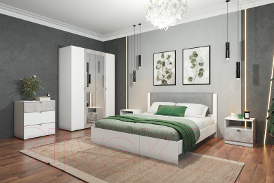 Односпальная кровать Аквилон Акцент №900М