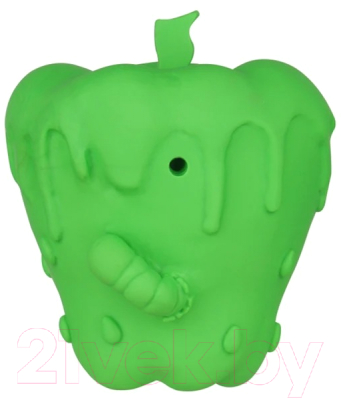 Игрушка для собак Mr. Kranch Яблоко с пищалкой / MKR000402