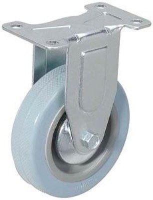 Колесо для тележки складской TOR Неповоротное FCg 92 75мм N / 1039554 - фото