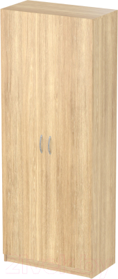 Шкаф Seven Dreams Широкий закрытый SD-204 (дуб сонома) - фото