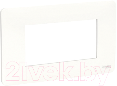 Рамка для выключателей и розеток Schneider Electric Unica Modular NU210418 - фото