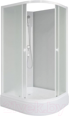 Душевая кабина Niagara Promo P100/70/26L/MT/BK 100x70x195 - фото