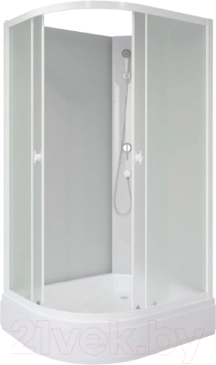 Душевая кабина Niagara Promo P100/70/26R/MT/BK 100x70x195 - фото