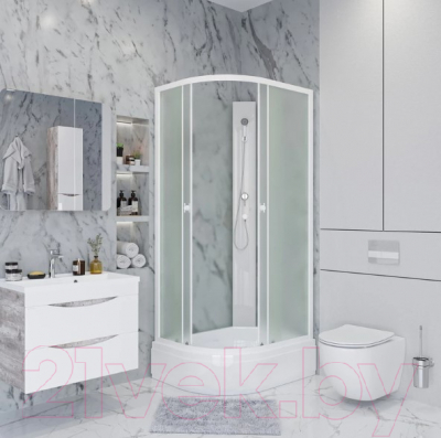 Душевая кабина Niagara Promo P100/70/26R/MT/BK 100x70x195