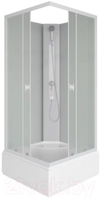 Душевая кабина Niagara Promo P80/26Q/MT/BK 80x80x195 - фото