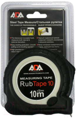 Рулетка ADA Instruments RubTape 10 / A00154