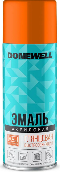 Эмаль Donewell RAL 2004 Универсальная акриловая DW-A2004 - фото