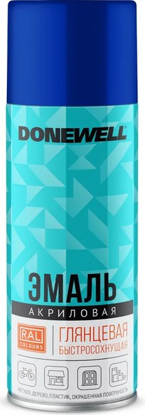 Эмаль Donewell RAL 5005 Универсальная акриловая DW-A5005 - фото