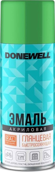 Эмаль Donewell RAL 6024 Универсальная акриловая DW-A6024 - фото