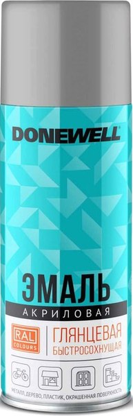 Эмаль Donewell RAL 7040 Универсальная акриловая DW-A7040  - фото